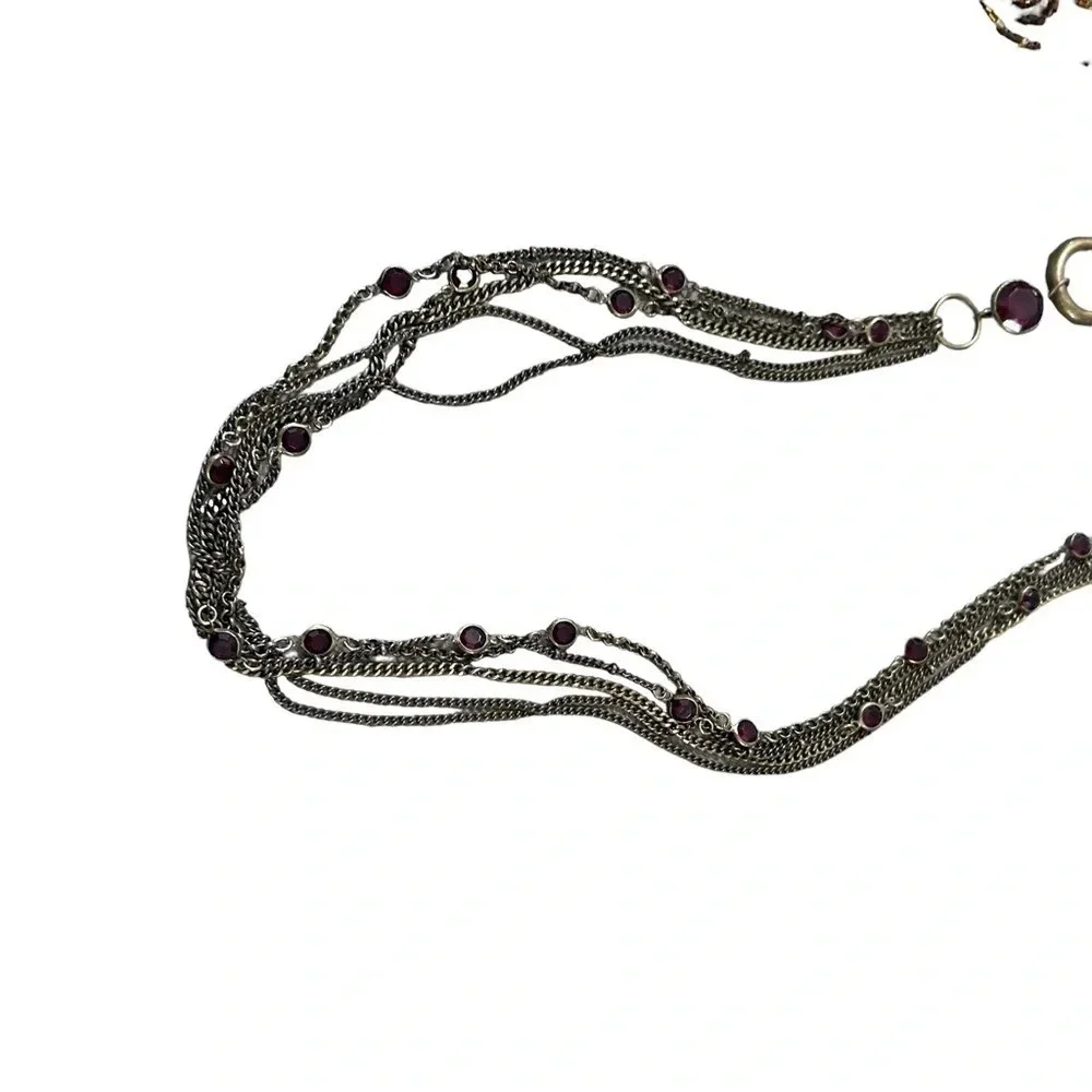 STEPHAN & Co brass colored fashion necklace